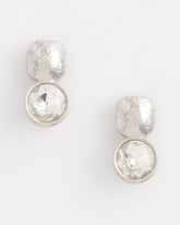 No Droop™ Silver Tone Crystal Clip-On Earrings - Chico's near me