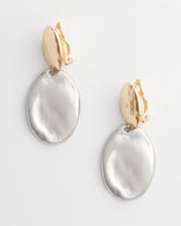 No Droop™ Mixed-Metal Clip-On Earrings MIXED METALS - Chico's US