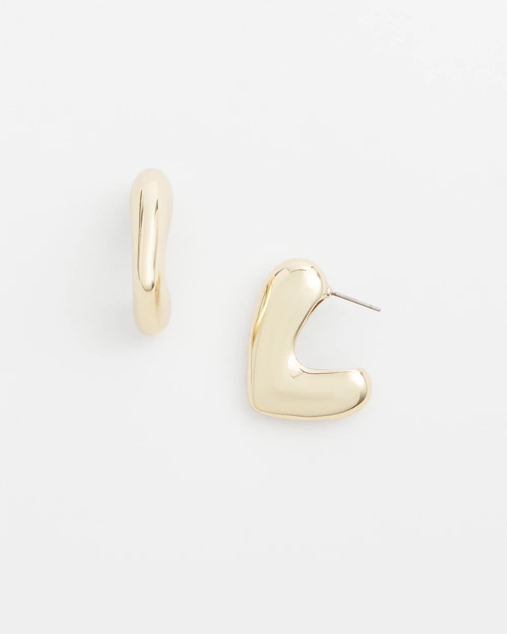 No Droop® Gold Tone Mini Hoops GOLD - Chico's online