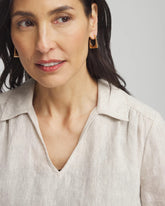 No Droop® Gold Tone Square Hoops GOLD - Chico's for sale