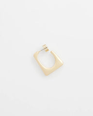 No Droop® Gold Tone Square Hoops GOLD - Chico's for sale