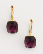 Purple Gem Drop Earrings PURPLE - Chico's discount