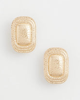 No Droop® Goldtone Square Clip-On Earrings GOLD - Chico's near me