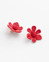 No Droop™ Coral Floral Stud Earrings CORAL - Chico's sale