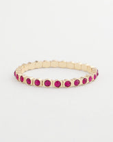 Small Faceted Stretch Bracelet PINK - Chico's outlet