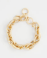 Pave Link Toggle Bracelet GOLD - Chico's US