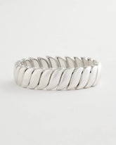 Matte Twist Stretch Bracelet SILVER - Chico's for sale