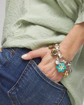 Spring Flower Charm Bracelet MULTI - Chico's for sale