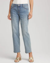 Girlfriend Straight Ankle Jeans AZZURRO INDIGO - Chico's sale