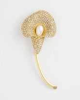 Encrusted Calla Lily Brooch GOLD - Chico's near me