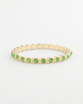 Small Faceted Stretch Bracelet GREEN - Chico's sale