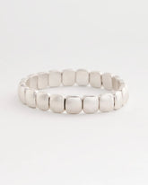 Silvertone Stretch Bracelet SILVER - Chico's outlet