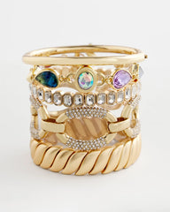 Matte Twist Stretch Bracelet GOLD - Chico's US