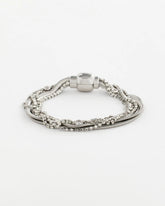 Silvertone Multistrand Bracelet - Chico's for sale