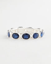 Large Faceted Gem Stretch Bracelet BLUE - Chico's discount