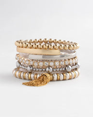 Mixed Metal Cuff Bracelet MIXED METALS - Chico's US