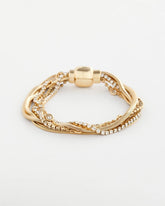 Goldtone Multistrand Bracelet - Chico's online