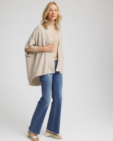 Embellished Cocoon Ruana NEUTRAL - Chico's for sale