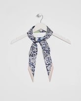 Printed Woven Skinny Scarf PASSPORT BLUE - Chico's sale