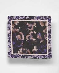 Fjord Flora Square Neckerchief Scarf BLACK - Chico's discount