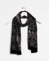 Velvet Burnout Oblong Scarf BLACK - Chico's near me