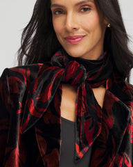 Velvet Rose Skinny Scarf BLACK - Chico's discount