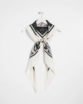 Printed Triangle Neckerchief Scarf BLACK - Chico's outlet