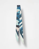Skylight Double-Sided Skinny Scarf TEAL SHADOW - Chico's sale