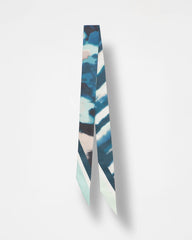 Skylight Double-Sided Skinny Scarf TEAL SHADOW - Chico's sale