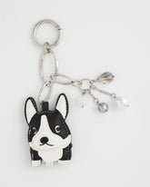 Frenchie Dog Bag Charm BLACK/WHITE - Chico's outlet