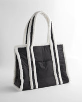 Faux Fur Sporty Tote Bag BLACK - Chico's discount