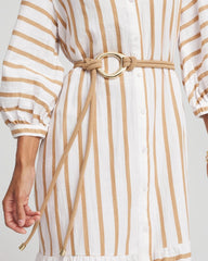 Neutral Goldtone Rope Belt GOLD - Chico's online