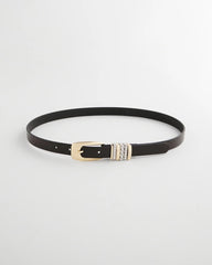 Mixed Metal Trouser Belt BLACK - Chico's outlet