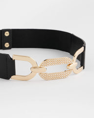 Embellished Stretch Trouser Belt BLACK - Chico's online