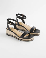 Brielle Espadrille Wedge Sandals BLACK - Chico's online