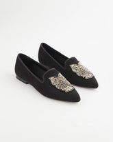 Black Microsuede Loafers BLACK - Chico's sale