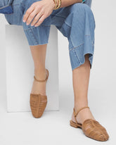 Woven Slingback Sandals TAN - Chico's sale