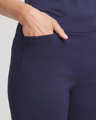 Petite Brigitte™ Slim Pull-On Pants PASSPORT BLUE - Chico's for sale