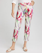 Petite Brigitte™ Slub Slim Cropped Pants ECRU - Chico's discount