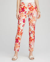 Petite Brigitte™ Slub Ankle Pants SUNSET PEACH - Chico's online