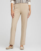 Petite Juliet Straight Ankle Pants TAUPE HEATHER - Chico's outlet