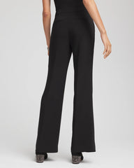 Petite Crepe Flared Trouser Pants BLACK - Chico's near me