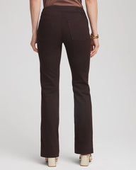 Petite Pull-On Slim Bootcut Jeggings COCOA BEAN - Chico's online