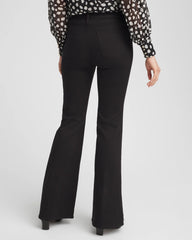 Petite Girlfriend Flared Leg Jeans BLACK - Chico's online