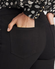 Petite Girlfriend Flared Leg Jeans BLACK - Chico's online