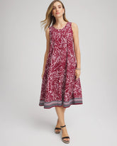 Zenergy® UPF Printed Midi Sports Dress RUSSET RED - Chico's sale