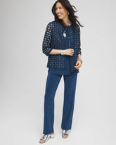 Travelers™ Collection Cutout Crush Jacket BLUE CASA - Chico's outlet