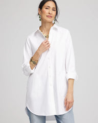 No Iron™ Pocket Tunic OPTIC WHITE - Chico's for sale
