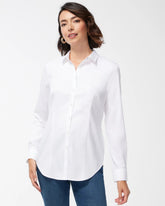 No Iron™ Fitted Stretch Shirt OPTIC WHITE - Chico's discount