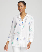 No Iron™ Island Linen Shirt OPTIC WHITE - Chico's near me